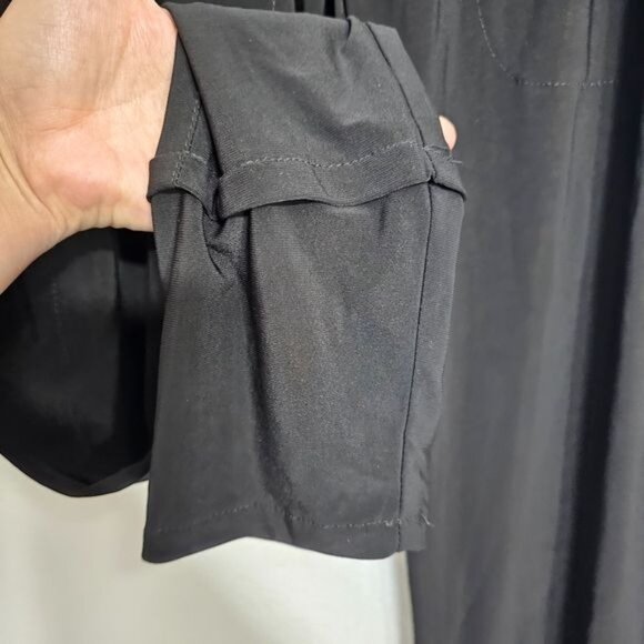 Joseph Ribkoff Black Drawstring Waist Jogger Pants 4 - Picture 6 of 9